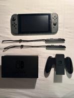 Nintendo switch zwart, Spelcomputers en Games, Spelcomputers | Nintendo Switch, Ophalen, Switch Original, Met 3 controllers of meer