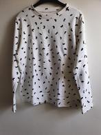 Witte trui / sweater met zwarte stippen / vlekjes M, Maat 42/44 (L), Wit, Zo goed als nieuw, Verzenden