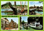 Mooi Blokzijl - 4 afb - 1982 gelopen, Verzamelen, Ophalen of Verzenden, 1980 tot heden, Gelopen, Overijssel