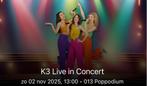 K3 Live in Concert, Twee personen, November