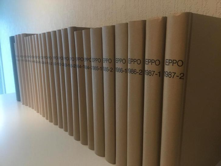 EPPO 1975 - 1987 ingebonden jaargangen, Boeken, Stripboeken, Gelezen, Complete serie of reeks, Ophalen of Verzenden