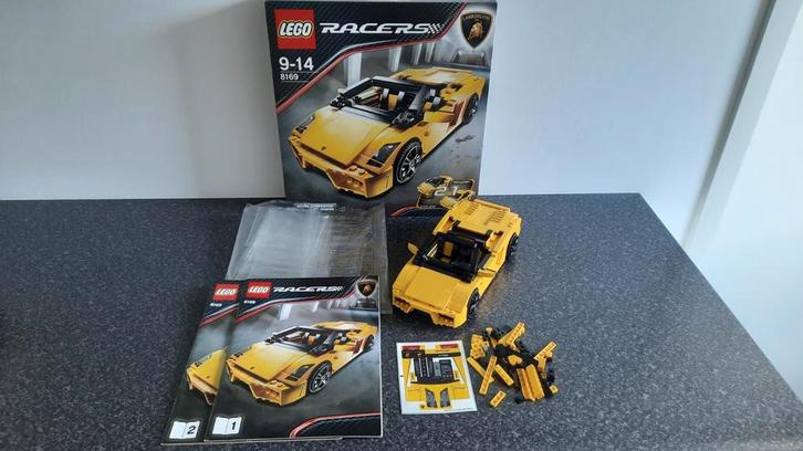 Lego Racers 8169 Lamborghini Gallardo (incl. doos en sticker, Kinderen en Baby's, Speelgoed | Duplo en Lego, Zo goed als nieuw