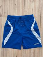Blauw sportbroekje hummel maat 164, Broek, Hunmel, Ophalen of Verzenden, Zo goed als nieuw