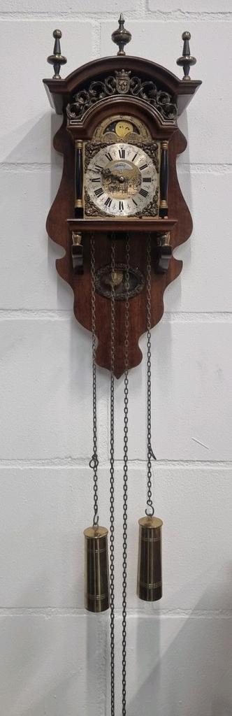 Warmink Sallander Wandklok, Antiek en Kunst, Antiek | Klokken, Ophalen