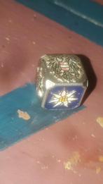 Zeldzame Zilveren Cube Oostenrijk - Sleutelhanger Geluk!, Sieraden, Tassen en Uiterlijk, Ophalen, Gebruikt, Dame of Heer, Zilver