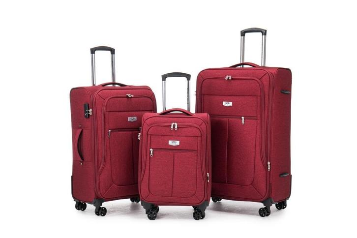 Abudabikoffor.3 delig Royalty Rolls Dubai Stoffen Expandable, Sieraden, Tassen en Uiterlijk, Koffers, Nieuw, Hard kunststof, Minder dan 50 cm