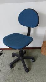 Bureaustoel blauw gratis op te halen, Ophalen, Gebruikt, Blauw, Bureaustoel