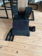 Zwart Tactisch Vest, gewichtvest,, Verzamelen, Militaria | Algemeen, Ophalen, Overige soorten, Overige gebieden, Kleding of Schoenen