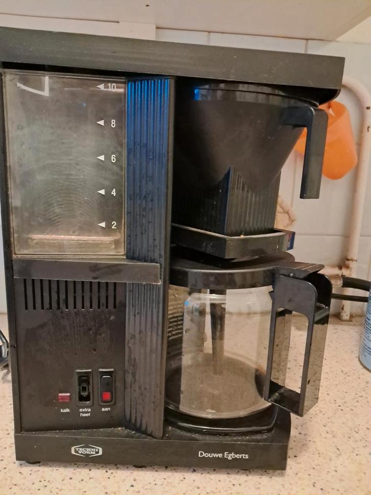 Vintage Douwe Egberts Technivorm Koffiezetapparaat, Witgoed en Apparatuur, Koffiezetapparaten, Gebruikt, Gemalen koffie, Koffiemachine