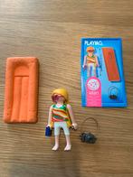 Playmobil 4681 toeriste met luchtbed, Kinderen en Baby's, Speelgoed | Playmobil, Ophalen of Verzenden, Zo goed als nieuw, Complete set