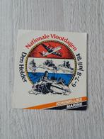 sticker Nationale Vlootdagen Den Helder 6 - 7 - 8 juli '84, Verzamelen, Stickers, Ophalen of Verzenden, Zo goed als nieuw, Overige typen