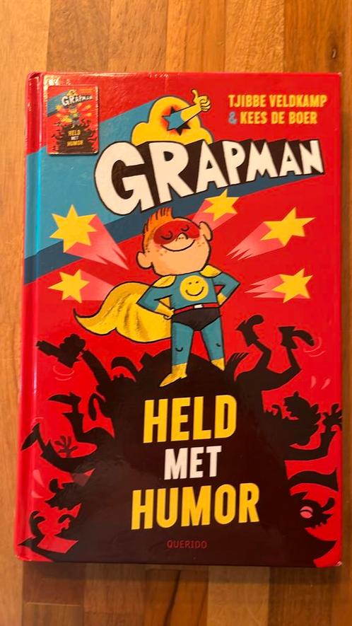 Tjibbe Veldkamp - Grapman, Boeken, Kinderboeken | Jeugd | onder 10 jaar, Zo goed als nieuw, Ophalen of Verzenden