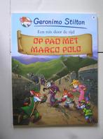 Geronimo Stilton. 4. Op pad met Marco Polo., Eén stripboek, Ophalen of Verzenden, Zo goed als nieuw