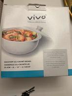 Vivo Kookpan 25,4cm met Deksel - Nieuw, Kookpan of Snelkookpan, Overige materialen, Inductieplaat, Nieuw