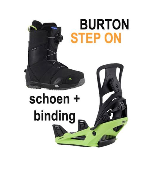 Snowboardschoenen BURTON STEP ON + Binding mt M, Sport en Fitness, Snowboarden, Gebruikt, Schoenen, Ophalen