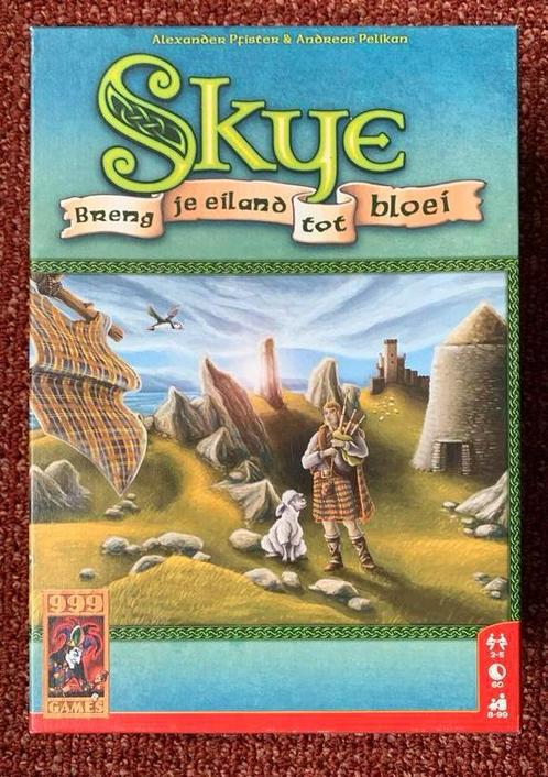 Skye spel van 999-games, Hobby en Vrije tijd, Gezelschapsspellen | Bordspellen, Zo goed als nieuw, Ophalen of Verzenden