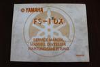 Yamaha FS-1 DX 1977 service manual wartungsanleitung, Ophalen of Verzenden, Gebruikt