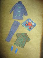 Vintage  barbie Skipper  kleding 5 delig mattel j 60, Verzenden, Zo goed als nieuw, Kleertjes