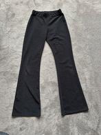 Flared broek zwart glitter mt L, Zwart, Maat 42/44 (L), Ophalen of Verzenden, Zo goed als nieuw