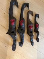 Kapstok haak aapjes, Huis en Inrichting, Wandhaken, Ophalen of Verzenden, Zo goed als nieuw, Minder dan 100 cm