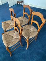 Antieke Franse stoeltjes met rieten zitting, Antiek en Kunst, Antiek | Meubels | Stoelen en Banken, Ophalen