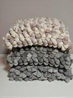 Pepple kussen 3x, Ophalen of Verzenden, Zo goed als nieuw, Grijs, Vierkant