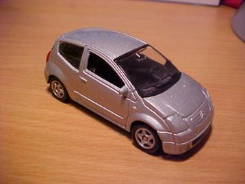 Welly - Citroën C2 2003 [zilver] 1/55 beschikbaar voor biedingen