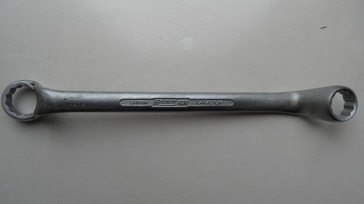 Hazet 630 1/2 W 9/16 BS 5/8 W 11/16 BS ringsleutel, Auto diversen, Autogereedschap, Zo goed als nieuw, Ophalen of Verzenden