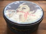 Mayfair toffees & chocolates oud brocant blik (koek) trommel, Ophalen of Verzenden, Gebruikt, Koek(jes)