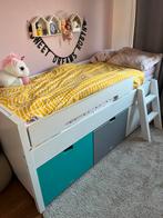 Bopita bed Timo halfhoogslaper, Kinderen en Baby's, Kinderkamer | Bedden, Ophalen, 85 tot 100 cm, Gebruikt, Lattenbodem