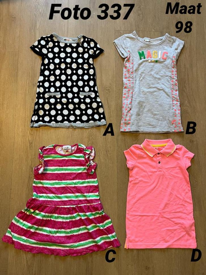 Jurk meisje maat 98 Zgan *foto 337, Kinderen en Baby's, Kinderkleding | Maat 98, Zo goed als nieuw, Meisje, Jurk of Rok, Ophalen of Verzenden