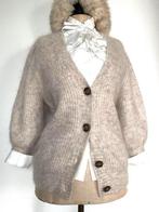 NIEUW! Studio Anneloes mohair wollen vest maat L 38 40 42, Maat 38/40 (M), Studio Anneloes, Beige, Nieuw