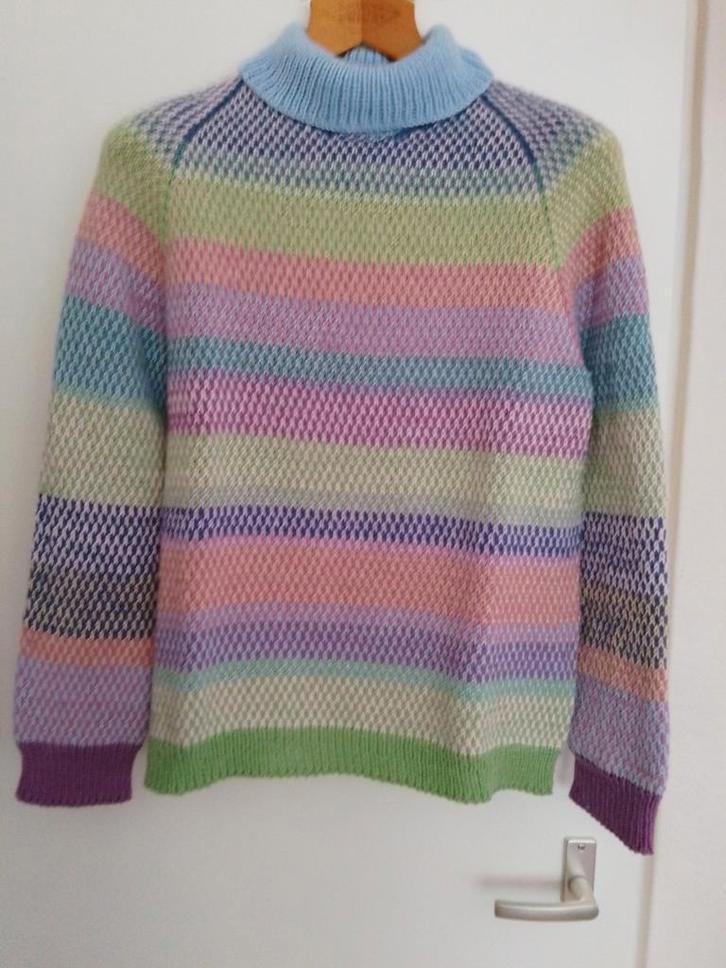 Hand gebreide coltrui, Kleding | Dames, Truien en Vesten, Nieuw, Maat 38/40 (M), Ophalen of Verzenden
