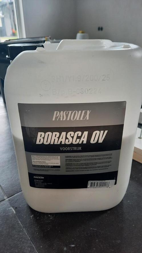 Borasca voorstrijk voor zuigende ondergronden 7 liter, Doe-het-zelf en Verbouw, Verf, Beits en Lak, Zo goed als nieuw, Verf, Wit