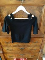 Massimo Dutti zwarte top S, Massimo Dutti, Zwart, Ophalen of Verzenden, Zo goed als nieuw