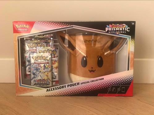 ️ ♦️Sealed Prismatic Evolution Accessory Pouch Collection, Hobby en Vrije tijd, Verzamelkaartspellen | Pokémon, Zo goed als nieuw