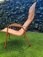 fauteuil "Kurva", Yngve Ekström, Ese-Möbler, Zweden, 1960, Ophalen, Gebruikt, 50 tot 75 cm, Leer