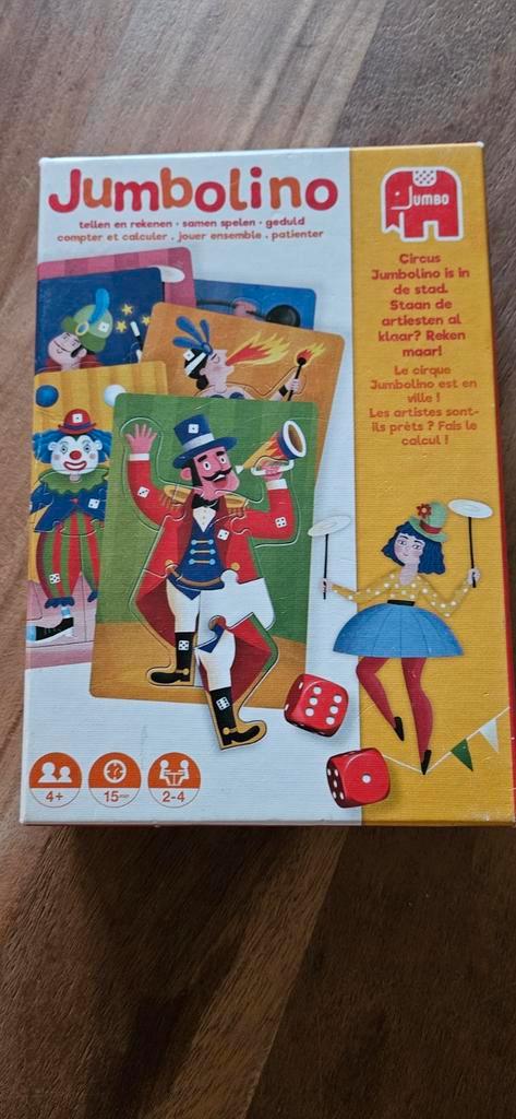 jumbolino circus, Hobby en Vrije tijd, Gezelschapsspellen | Overige, Gebruikt, Ophalen of Verzenden