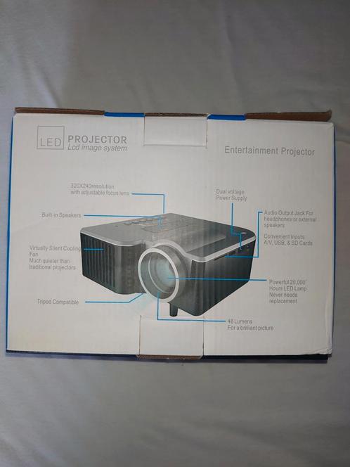 Beamer / LED Projector, Audio, Tv en Foto, Beamers, Zo goed als nieuw, LED, Ophalen of Verzenden