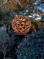 Mooi tuinornament tuinbeeld ornament hoefijzerkunst roest, Ophalen of Verzenden