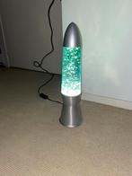 Glitterlamp, Huis en Inrichting, Lampen | Tafellampen, Minder dan 50 cm, Gebruikt, Glas, Ophalen