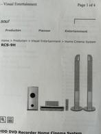 Home Cinema System Pioneer HDD DVD Recorder RCS-9H, Ophalen, 70 watt of meer, Zo goed als nieuw, Pioneer