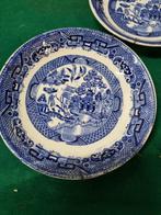 wandborden willow blauw  wit vintage, Ophalen of Verzenden, 'T Olde Gre-j, Info@toldegrej.nl, Endepoelstraat 20f Didam