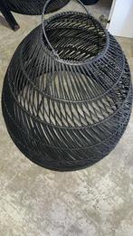 rotan/rieten lampekappen 65cm, Huis en Inrichting, Lampen | Hanglampen, Ophalen, Zo goed als nieuw, 50 tot 75 cm