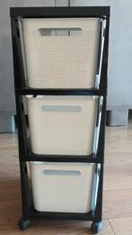 Opbergkasten, hoog 78 cm, diep 36,5 en breed 30 cm, Ophalen, 50 tot 100 cm, Zo goed als nieuw, Minder dan 100 cm