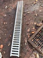 Afvoergoot bestrating Hauraton - 14 meter type S, Ophalen of Verzenden, Gebruikt, Kunststof, Buiten