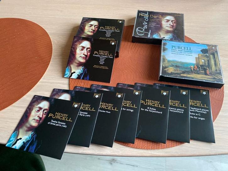 Henry Purcell - Complete Collectie CDs, Cd's en Dvd's, Cd's | Klassiek, Gebruikt, Kamermuziek, Barok, Ophalen of Verzenden
