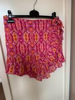Skort met roze-oranje vrolijke print maat M - My Jewellery, Maat 38/40 (M), My Jewellery, Ophalen of Verzenden, Zo goed als nieuw