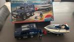 Playmobil city action auto met boot, Kinderen en Baby's, Speelgoed | Playmobil, Ophalen of Verzenden, Gebruikt
