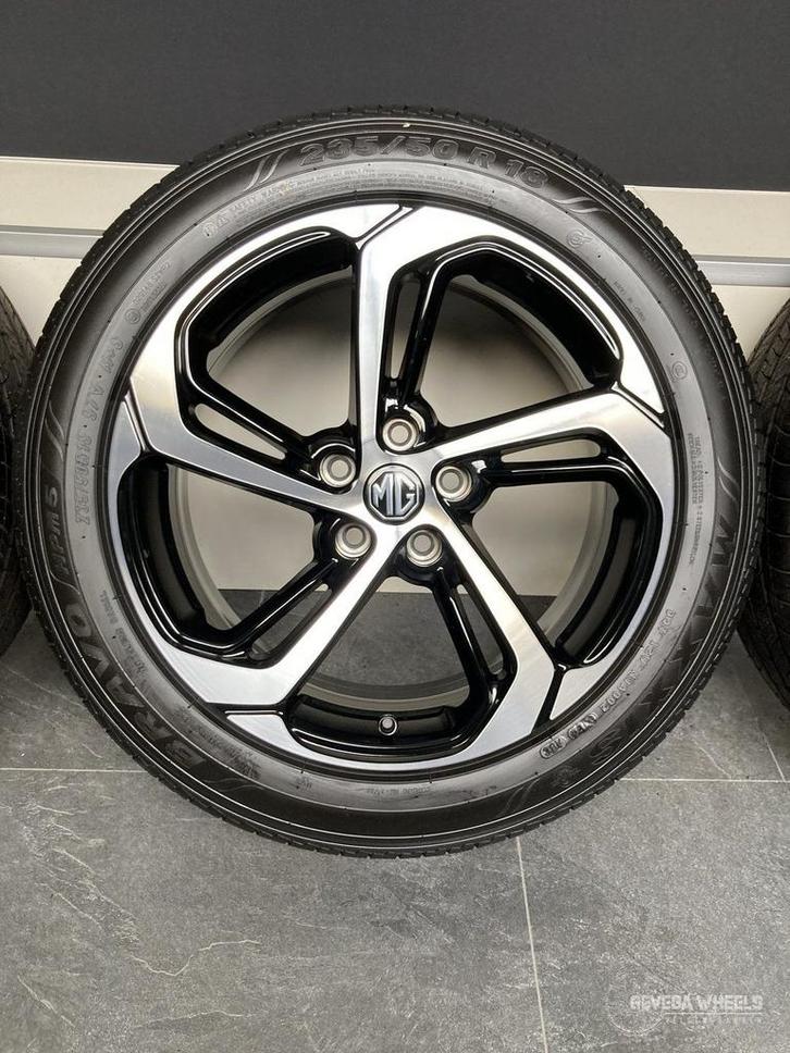 18” originele MG EHS velgen + banden DEMO 5x112 10949788, Auto-onderdelen, Banden en Velgen, Banden en Velgen, Zomerbanden, 18 inch